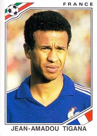 1986 Panini World Cup Stickers #173 Jean-Amadou Tigana Front