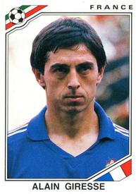 1986 Panini World Cup Stickers #174 Alain Giresse Front