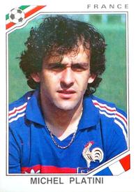 1986 Panini World Cup Stickers #175 Michel Platini Front