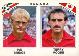 1986 Panini World Cup Stickers #221 Ian Bridge / Terry Moore Front