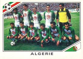 1986 Panini World Cup Stickers #229 Algerie Front