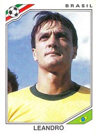 1986 Panini World Cup Stickers #241 Leandro Front