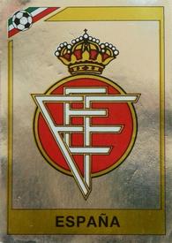1986 Panini World Cup Stickers #256 Badge España Front