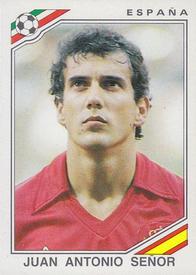 1986 Panini World Cup Stickers #264 Juan Antonio Senor Front