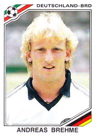 1986 Panini World Cup Stickers #300 Andreas Brehme Front