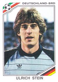 1986 Panini World Cup Stickers #309 Ulrich Stein Front