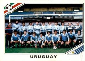 1986 Panini World Cup Stickers #311 Uruguay Front