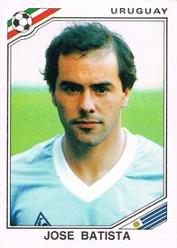 1986 Panini World Cup Stickers #317 Jose Batista Front