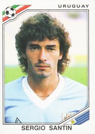 1986 Panini World Cup Stickers #321 Sergio Santin Front