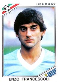 1986 Panini World Cup Stickers #322 Enzo Francescoli Front