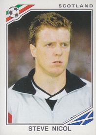 1986 Panini World Cup Stickers #335 Steve Nicol Front