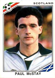 1986 Panini World Cup Stickers #338 Paul McStay Front