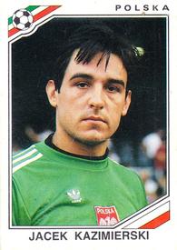 1986 Panini World Cup Stickers #381 Jacek Kazimierski Front