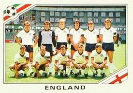 1986 Panini World Cup Stickers #401 England Front
