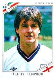1986 Panini World Cup Stickers #406 Terry Fenwick Front