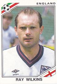 1986 Panini World Cup Stickers #410 Ray Wilkins Front