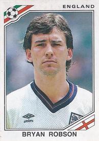 1986 Panini World Cup Stickers #412 Bryan Robson Front