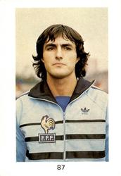 1982 Co-Operative Society World Cup Stickers #87 Jean Francois Larios Front