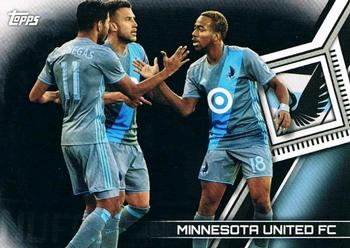 2018 Topps MLS - Black #187 Minnesota United FC Front