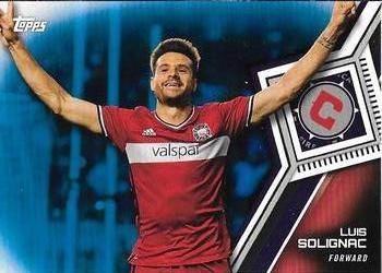 2018 Topps MLS - Blue #21 Luis Solignac Front
