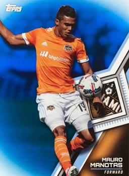 2018 Topps MLS - Blue #90 Mauro Manotas Front