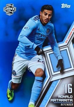2018 Topps MLS - Blue #169 Ronald Matarrita Front