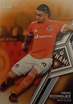 2018 Topps MLS - Orange #13 Memo Rodriguez Front
