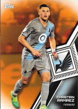 2018 Topps MLS - Orange #88 Christian Ramirez Front