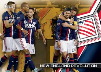 2018 Topps MLS - Orange #189 New England Revolution Front