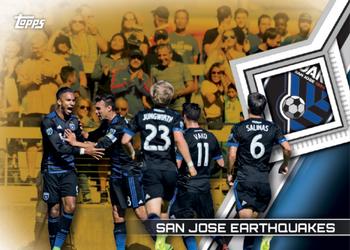 2018 Topps MLS - Orange #196 San Jose Earthquakes Front