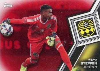 2018 Topps MLS - Red #98 Zack Steffen Front