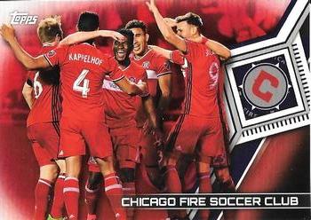 2018 Topps MLS - Red #179 Chicago Fire Soccer Club Front