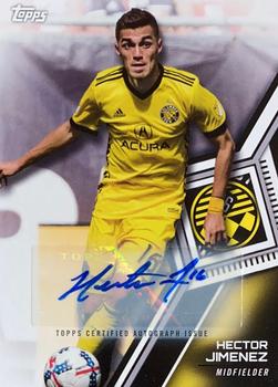 2018 Topps MLS - Autographs #67 Hector Jimenez Front