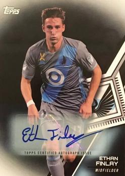 2018 Topps MLS - Autographs Black #129 Ethan Finlay Front