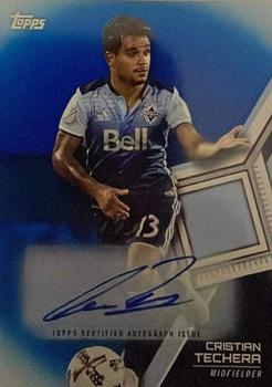 2018 Topps MLS - Autographs Blue #133 Cristian Techera Front