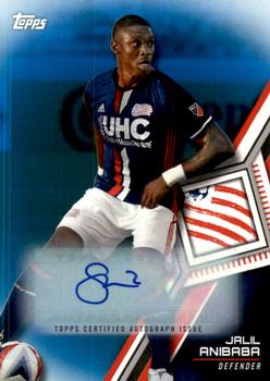 2018 Topps MLS - Autographs Blue #84 Jalil Anibaba Front