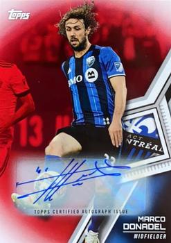 2018 Topps MLS - Autographs Red #109 Marco Donadel Front