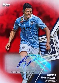 2018 Topps MLS - Autographs Red #51 Roger Espinoza Front