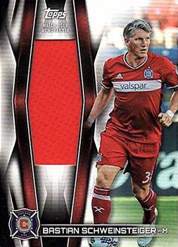 2018 Topps MLS - Jumbo Relics #JR-BS Bastian Schweinsteiger Front