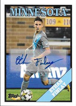 2018 Topps MLS - Throwback Topps Autographs #TT-EF Ethan Finlay Front