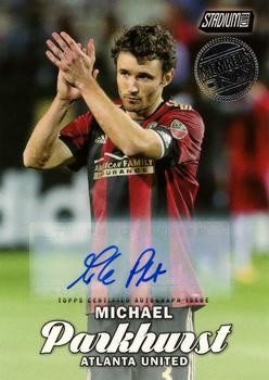 2017 Stadium Club MLS - Autographs Members Only #90 Michael Parkhurst Front