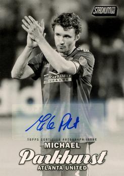 2017 Stadium Club MLS - Autographs Black & White #90 Michael Parkhurst Front