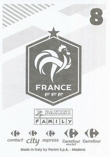 2018 Panini France World Cup Stickers: Fiers d'être Bleus #8 Didier Deschamps Back