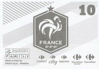2018 Panini France World Cup Stickers: Fiers d'être Bleus #10 Didier Deschamps Back