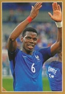 2018 Panini France World Cup Stickers: Fiers d'être Bleus #35 Paul Pogba Front