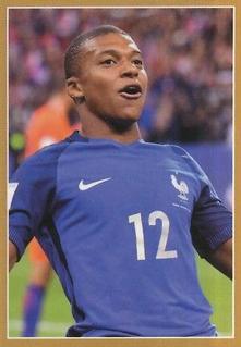 2018 Panini France World Cup Stickers: Fiers d'être Bleus #53 Kylian Mbappé Front
