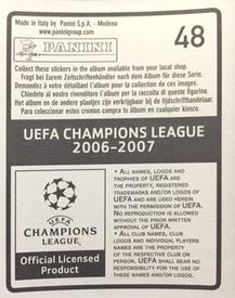 2006-07 Panini UEFA Champions League Stickers #48 Xabi Alonso Back