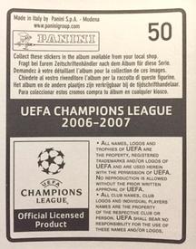 2006-07 Panini UEFA Champions League Stickers #50 Momo Sissoko Back