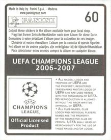 2006-07 Panini UEFA Champions League Stickers #60 Rio Ferdinand Back