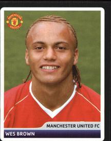2006-07 Panini UEFA Champions League Stickers #61 Wes Brown Front